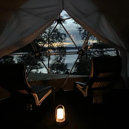 Fugelvagen, Cabins And Glamping Alvund Exteriör bild